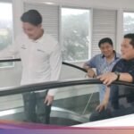 Bersama Erick Thohir, Ara Meninjau Rumah Dekat Stasiun di Margonda-Manggarai